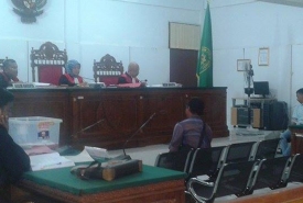 Saiful Memberikan Kesaksian Di PN Tipikor Bengkulu
