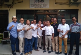 Dewan Pers saat melakukan verifikasi faktual SMSI di Jawa Timur