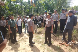 Saat Kapolda Bengkulu melakukan kunjungan ke Kabupaten Kaur.