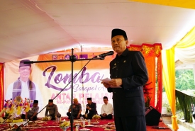 Asisten I Setda Provinsi Bengkulu Hamka Sabri membuka secara resmi Lomba Sarapal Anam