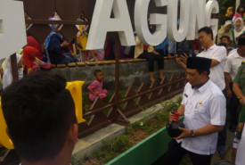 Peresmian  Taman Pusat Budaya Tanjung Agung