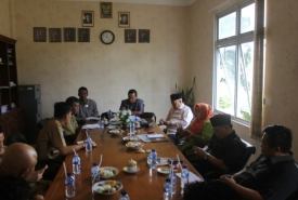 Hearing dengar pendapat komisi III DPRD Kepahiang dengan Dinas PUPR Kepahiang