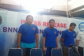 Tersangka Narkoba diamankan BNNP Bengkulu
