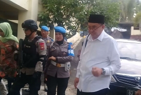 Ridwan Mukti, Lily dan Rico tiba di Bengkulu