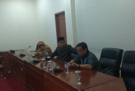 Badan Kehormatan DPRD Kota Bengkulu saat memanggil Teuku Zulkarnain