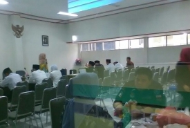 Bapaslon mengkuti tes kesehatan di RSUD Kota Bengkulu