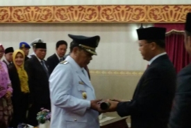 Budiman Ismaun dilantik sebagai Caretaker Wali Kota Bengkulu