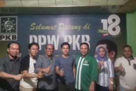 Agung, finalis Liga Dangdut Indosiar berpamitan dan mohon dukungan ke DPW PKB Bengkulu