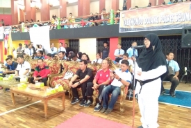Sambutan Ketua Taekwondo Open Tuornament Kruyugi-Pomasae 2018