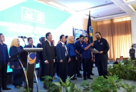 Pelantikan Ketua dan Pengurus Partai Nasdem Provinsi Bengkulu