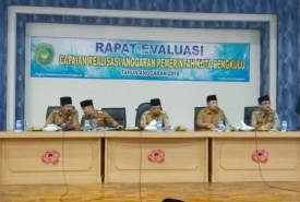 Rapat Tepra: 13 OPD Realisasikan Anggaran Lebih dari 70 Persen