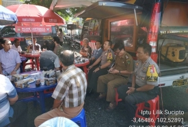 Kapolres Rejang Lebong Coffe Morning Bersama Pedagang
