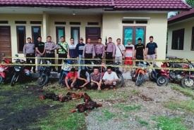 Pelaku Sabung Ayam