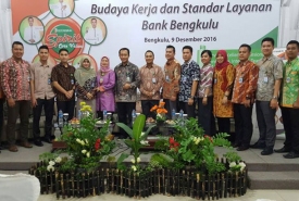 Peluncuran Budaya Kerja dan Standar Layanan di Nala Sea Side, Jumat (9 Desember 2016)