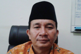 Drs. H. Zahandi Taher, M. HI Kabid pelayanan haji dan umroh kanwil kemenag Provinsi Bengkulu