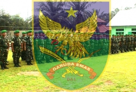 Apel siaga luar biasa prajurit TNI se Garnizun di Lapangan Makorem 041/Gamas pada hari ini, Rabu (23/11/2016)