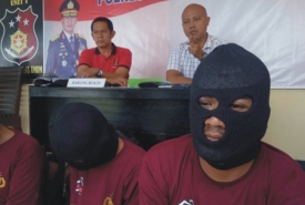 Para bandit yang berhasil ditangkap Polres Bengkulu Selatan