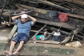 Warga terdampak banjir