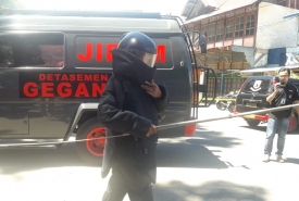 Tim Gegana melakukan identifikasi