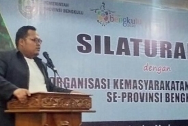 Deno Marlandone, ketua OKP Garuda KPP RI Bengkulu