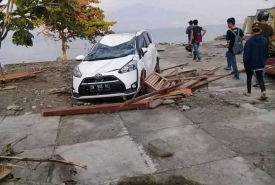Kerusakan akibat gempa bumi dan tsunami di Palu