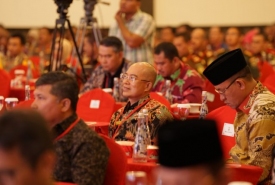 Gusnan Hadiri Rakornas Pemilu