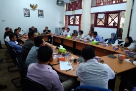 Para perwakilan honorer Kategori 2 mendatangi DPRD Kaur