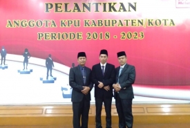 Pelantikan Komisioner KPU Kabupaten Kepahiang