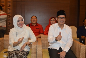 Paslon nomor 4, Patriana Sosialinda-Mirza