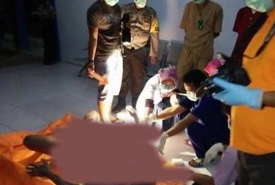 Mayat Widodo dievakuasi