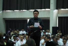 Menteri Dalam Negeri Tjahjo Kumolo