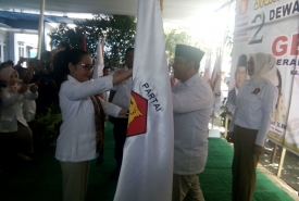 Pengukuhan DPC Partai Gerindra Bengkulu Utara