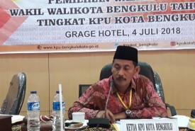 Zaini,S.Ag, ketua KPU Kota Bengkulu