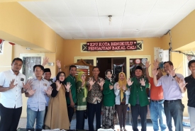 Pengurus DPC PPP Kota Bengkulu mendaftarkan bacaleg ke KPU Kota Bengkulu