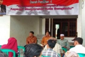 Reses Anggota DPRD Kota Bengkulu Kusmito Gunawan