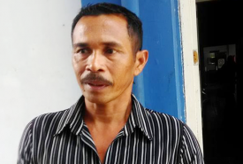 Medi Kusuma selaku perwakilan komunitas dol Bengkulu