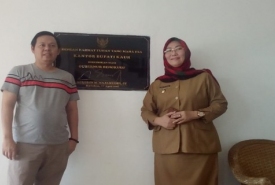 Sultan Najamudin Kunjungi Wakil Bupati Kaur