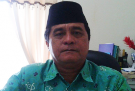 Kepala Bagian (Kabag) Urusan Agama dan Syariah (Urais) Kanwil Agama Provinsi Bengkulu Drs. H. Herman Yatim, MM