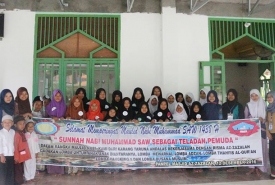 Pengurus Risma Masjid Az-Zazalah, Kelurahan Betungan Kota Bengkulu mengadakan berbagai perlombaan untuk anak-anak