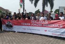 Deklarasi dukungan dari Relawan Teman Jokowi