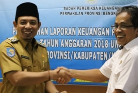 Wawali Serahkan LKPD ke BPK