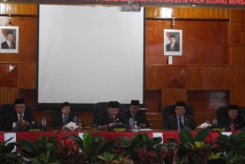 Paripurna istimewa mendengarkan pidato kenegaraan Presiden RI Joko Widodo