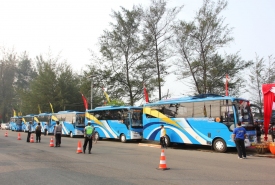 Pemerintah provinsi Bengkulu launching Bus Rapid Transit (BRT)  Trans Rafflesia Bengkulu