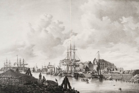 Ilustrasi persingahan di Pelabuhan Benkoelen (foto dari penulis)