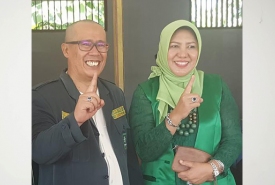 Herliardo dan Leni Haryati saat masih bersama di PKB