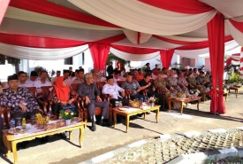 Saat penutupan acara pacific partnership