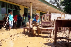 Kondisi sekolah di Bengkulu Tengah pasca banjir