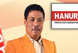 Usin Abdisyah Putra Sembiring, sekretaris DPD Partai Hanura Provinsi Bengkulu